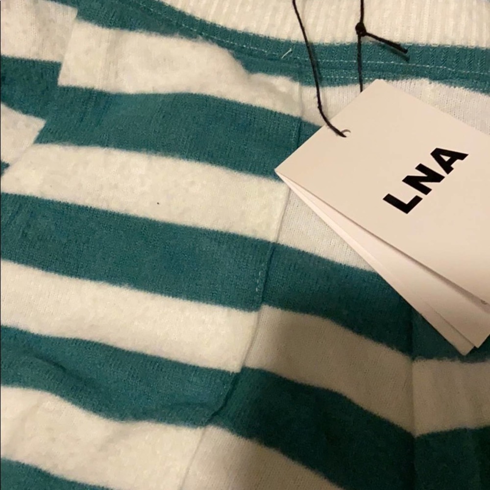 LNA Revolve Brushed Simon Short in Deep Sea Stripe Size XS - Picture 7 of 12